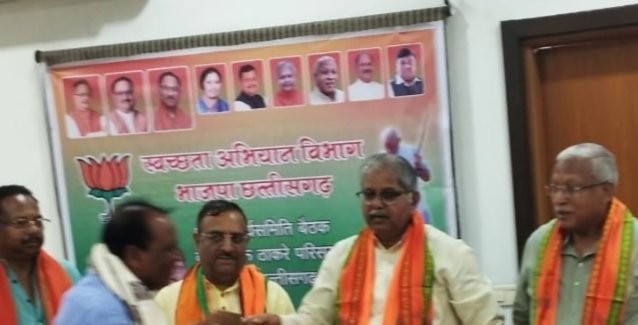 भिलाई: भाजपा को स्वच्छता अभियान प्रकोष्ठ को मिला सम्मान भिलाई: भाजपा को स्वच्छता अभियान प्रकोष्ठ को मिला सम्मान