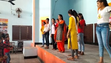 एबीवीपी का प्रशिक्षण शिविर जारी दूसरे दिन दिया गया डांस का प्रशिक्षण