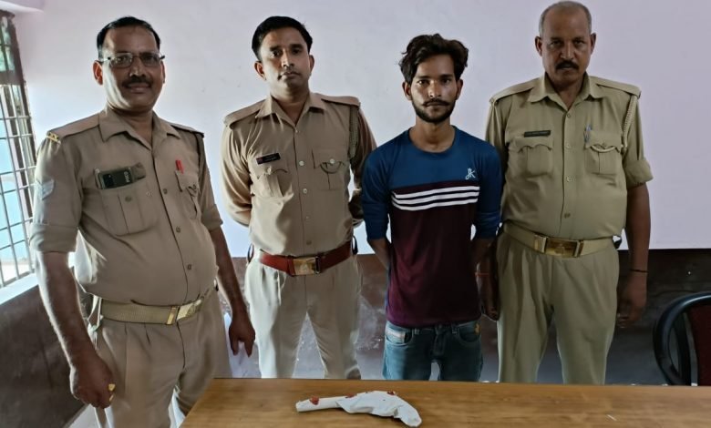 कासगंज: अवैध तमंचा सहित एक गिरफ्तार