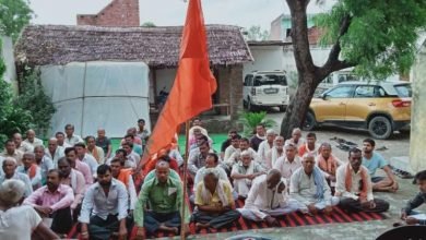कासगंज: आरएसएस ने अमांपुर में मनाया गुरू पूजन उत्सव।