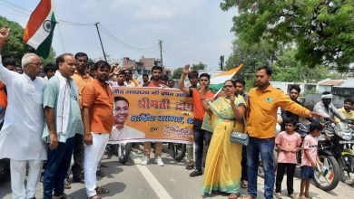 कासगंज:राष्ट्रपति मुर्मू के स्वागत में निकाली अभिनन्दन यात्रा