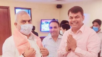छत्तीसगढ़: राष्ट्रीय संगठन सह-महामंत्री शिवप्रकाश से दया सिंह ने की मुलाकात
