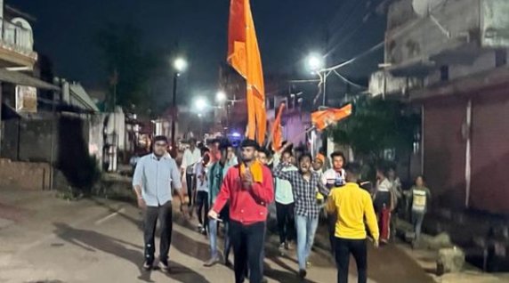 उदयपुर में हुए बर्बर काण्ड के खिलाफ जामुल में आक्रोश रैली