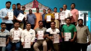 अमांपुर: एसोसिएशन ऑफ डेमोक्रेटिक ह्यूमन राइट्स ने पादाधिकारियों को दिए प्रमाण पत्र