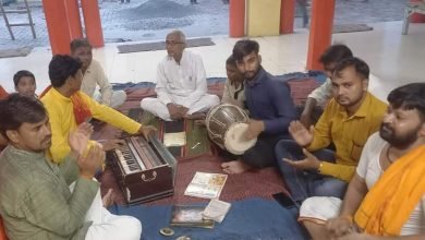 कासगंज: द्रोपदी मुर्मू को राष्ट्रपति निर्वाचित होने पर मानपुर नगरिया हनुमान चालीसा पाठ का आयोजन