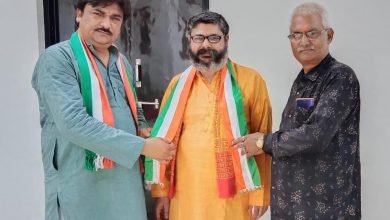 कासगंज: फिर विनय प्रताप सोलंकी की कांग्रेस में वापसी,भाजपा छोड़ फिर थामा काग्रेस का हाथ