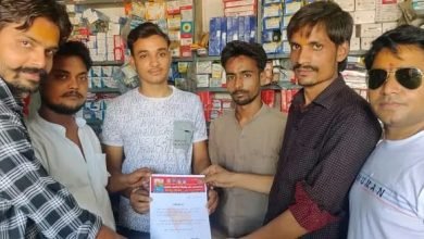 कासगंज:अभय निर्भय बने अखंड आर्यावर्त निर्माण संघ के नगर अध्यक्ष
