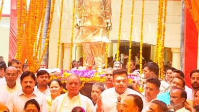 कासगंज: बाबूजी कल्याण सिंह की प्रतिमा अनावरण हुआ,भाजपा नेता दिग्गज नेता हुए शामिल 