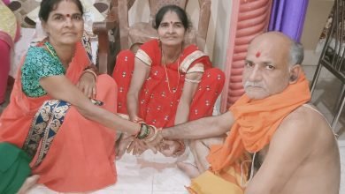 भिलाई: रक्षाबंधन त्यौहार पर बहनों ने भाईयों की कलाई पर बाँधी राखीं, लिया संकल्प
