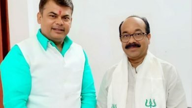 रायपुर: भारतीय जनता पार्टी के नवनियुक्त प्रदेश अध्यक्ष से भाजपा पार्षद दया सिंह ने की मुलाकात