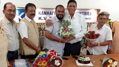 भिलाई: भोजपुरी परिषद ने मां.के के झा जी का जन्मदिन धूमधाम से मनाया
