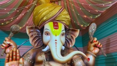 भिलाई: श्री गणेश उत्सव समिति एवं सामाजिक संगठन खुर्सीपार भिलाई प्रांगण में विराजमान हुए गणपति