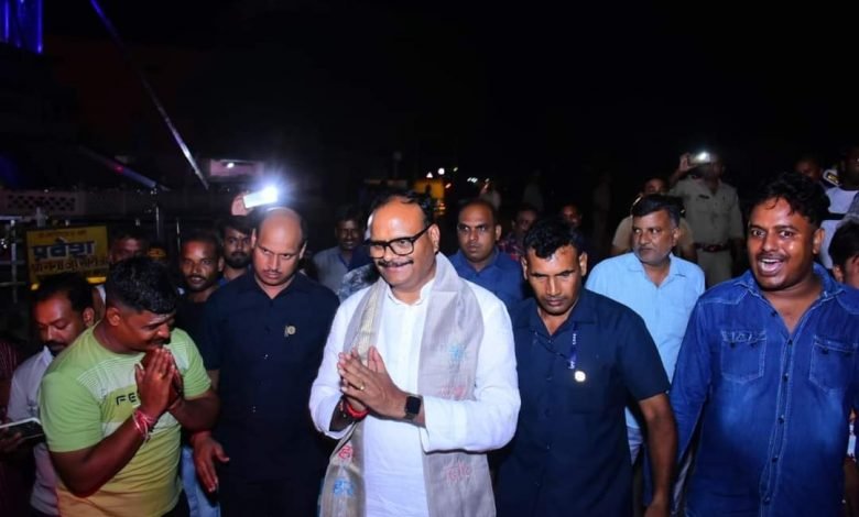 कासगंज: उत्तर प्रदेश के डिप्टी सीएम बृजेश पाठक का सोरों में तीर्थ पुरोहितों ने किया स्वागत