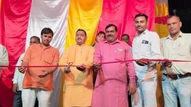 कासगंज: अमापुर विधायक हरिओम ने किया रामलीला का उद्घाटन