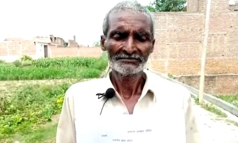 सिढ़पुरा:दबंगों ने पक्की दीवार लगाकर किया चकरोड पर कब्जा