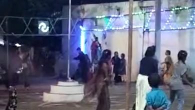 भिलाई: जामुल में गणेश पूजन के दौरान डांडिया कार्यक्रम आयोजन