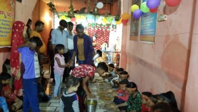 कासगंज: माँ काली के मंदिर पर हर वर्ष की भांति चौबीसवॉ विशाल भण्डारे का आयोजन
