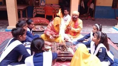 कासगंज: अमांपुर में श्रीमद् भागवत कथा के समापन पर हवन-यज्ञ और भंडारे का आयोजन