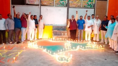 कासगंज: दीप मंत्रोच्चार के साथ बजरंग शाखा का दीपोत्सव कार्यक्रम हुआ