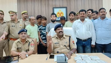 कासगंज: कोतवाली पुलिस एवं एसओजी टीम नें किए 6 स्मैक तस्कर गिरफ्तार