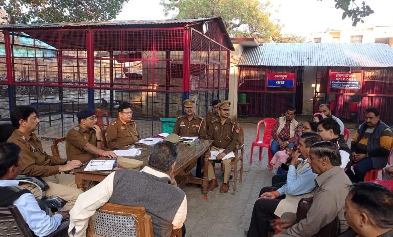 कासगंज: मेलमार्गशीष को लेकर सोरों कोतवाली में बैठक, हुई चर्चा… कासगंज: मेलमार्गशीष को लेकर सोरों कोतवाली में बैठक, हुई चर्चा…