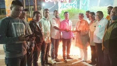 भिलाई: छत्तीसगढ़ राज्य स्थापना दिवस पर छत्तीसगढ़ महतारी की आरती की-अमित मिश्रा
