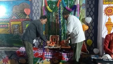 कासगंज: मेरे खाटू वाले श्याम का जन्मदिन आया है,छप्पन भोग फूल बंगला सजाया