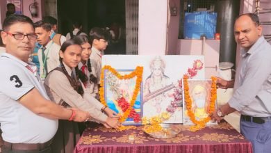 कासगंज: एन आर पब्लिक स्कूल में बच्चों ने धूमधाम से मनाई गुरुनानक जयंती