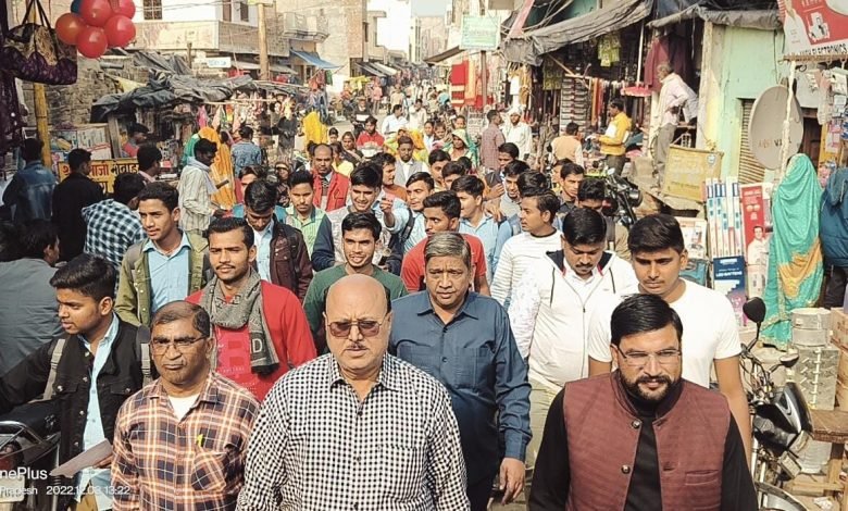 कासगंज: जनजागरण यात्रा निकाली, संघ ने परिक्रमा के लिए लोगों को किया जागरूक