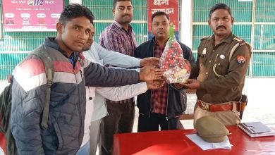 कासगंज: अमांपुर नवागत कोतवाली निरीक्षक मुकेश कुमार ने संभाला पदभार