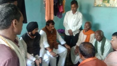 भिलाई: प्रधानमंत्री आवास योजना के हितग्राहियों से ग्राम मटंग में मुलाकात