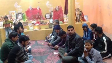 कासगंज: अमांपुर में हुआ हनुमान चालीसा का पाठ