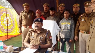 कंठी माला व्यवसाई के यहां हुई चोरी का पुलिस ने 24 घण्टे के अंदर किया खुलासा