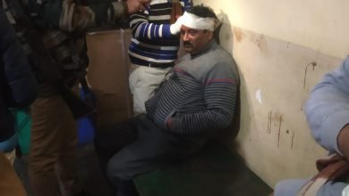 सड़क हादसे में एसआई चंद्रेश गौतम घायल