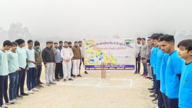 सेंट के एम विद्यालय द्वारा कराया क्रिकेट टूर्नामेंट का शुभारंभ