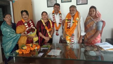 उप नेता प्रतिपक्ष बनने के बाद दया सिंह ने की जिलाध्यक्ष बिचपुरिया से मुलाकात, दायित्व के लिए संगठन का माना आभार