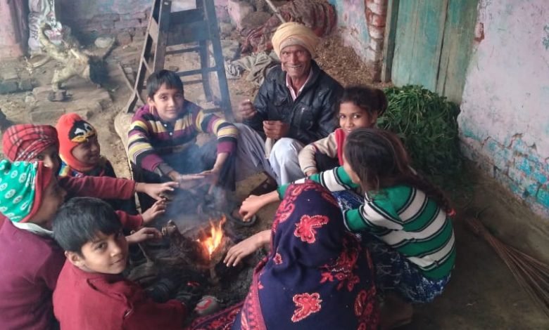 बारिश के बाद और बड़ी ठंड, शीतल हवाओं से ठिठुर लोग