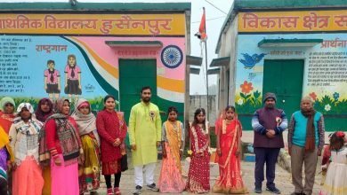 नन्हे मुन्ने बच्चों नें सांस्कृतिक कार्यक्रम प्रस्तुत किए