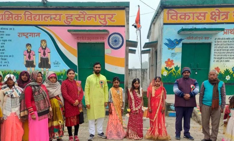 नन्हे मुन्ने बच्चों नें सांस्कृतिक कार्यक्रम प्रस्तुत किए