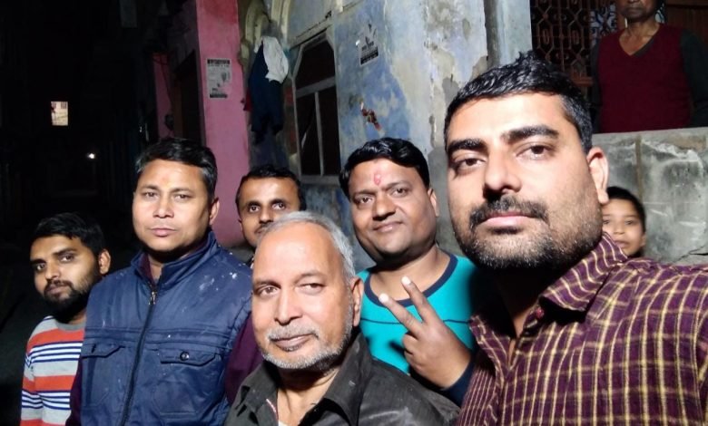 अयोध्याधीश मंदिर पर हुआ पूजन कार्यक्रम