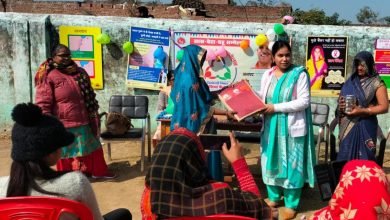 प्रथामिक स्वास्थ्य केंद्र पर हुआ सास बहू बेटा सम्मेलन