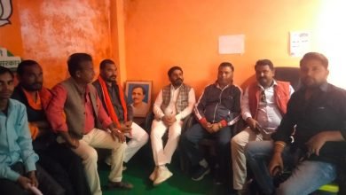 सहावर मंडल कार्यालय पर मंडल कार्यसमिति की बैठक का हुआ आयोजन