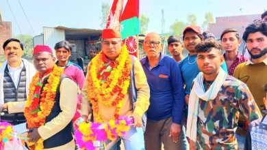 समाजवादी संदेश साइकिल यात्रा तीसरा दिन गंजडुंडवारा से प्ररम्भ होकर पहुँची कादरगंज