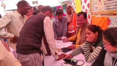 स्वास्थ्य मेगा शिविर में 27 की काउंसिलिंग, 348 का इलाज