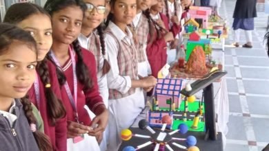 एस एन पब्लिक स्कूल में विज्ञान प्रदर्शनी का हुआ आयोजन