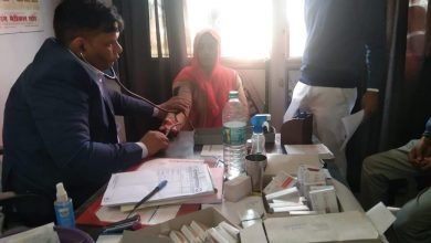 स्वास्थ्य परामर्श कैंप में 102 ने कराया उपचार