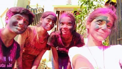 भिलाई- होली धूमधाम से मनाई गई, एक दूसरे को अबीर गुलाल लगाया ऐसें दी शुभकामनाएं