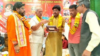 श्री चित्रगुप्त शोध चिंतन एवं मंत्र लेखन अभियान के जिला संयोजक बने मुकेश