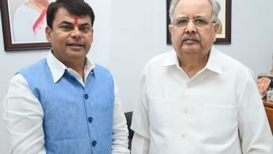 पूर्व CM Dr. रमन सिंह से उप नेता प्रतिपक्ष दया सिंह ने की मुलाकात, संगठन में दिए दायित्व के लिए माना आभार