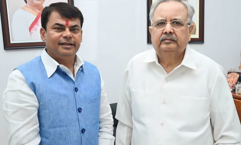 पूर्व CM Dr. रमन सिंह से उप नेता प्रतिपक्ष दया सिंह ने की मुलाकात, संगठन में दिए दायित्व के लिए माना आभार